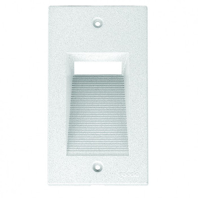 Quantum White Short Vertical Cover Step Light