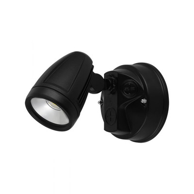 Chopper Black 1 Head Spot Tri Colour LED Security Light
