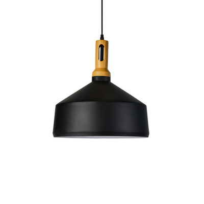 Zara Cone Black Metal Pendant Light