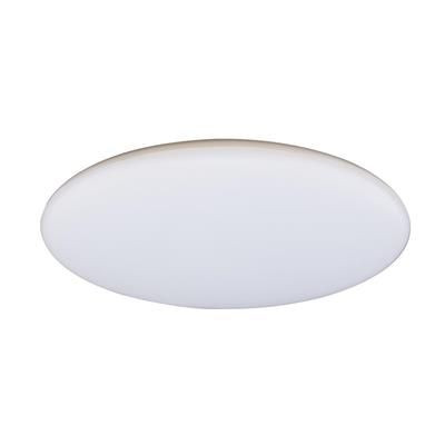 Sleek Opal White Close To Ceiling Light