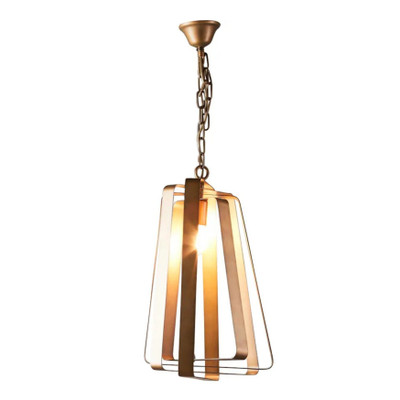 Marcelo Spinning Brass Pendant Light