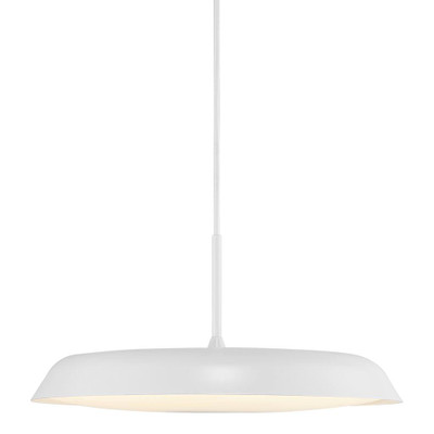 Piso Disc White Modern Pendant Light
