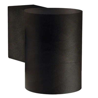 Tin Maxi Black Downward Outdoor Wall Light