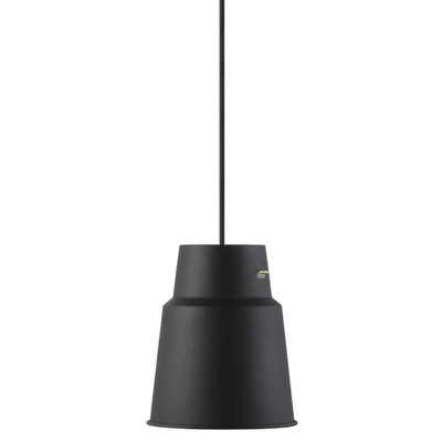Step 17 Black Metal Bell Pendant Light