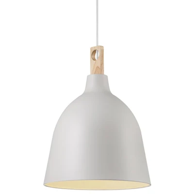 Moku 29 Modern Ash White-Grey Pendant Light