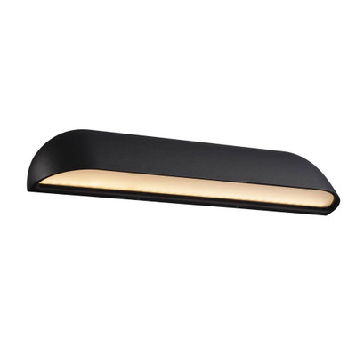 Front Classic Black Long LED Wall Lamp