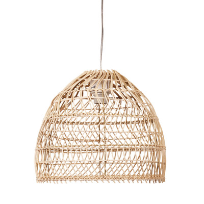 Merci Small Natural Woven Rattan Pendant Shade