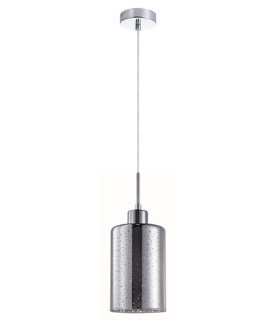 Esper Dotted Chrome Suspension Light