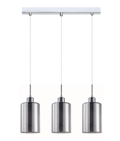 Esper Dotted Chrome Suspension Linear Light