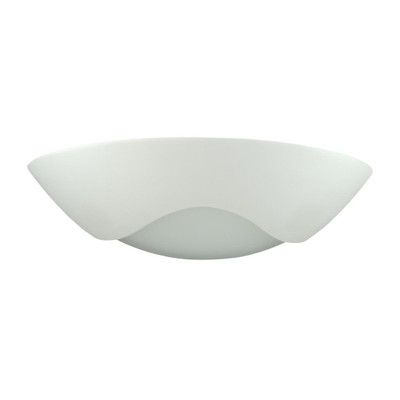 Raw Ceramic Half Circle Glass Elite Wall Light