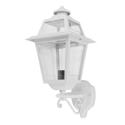 Avignon White European Upward Wall Lamp