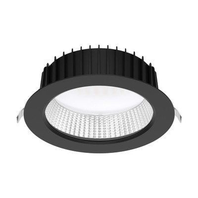 Neo Pro Matt Black Recessed LED Downlight