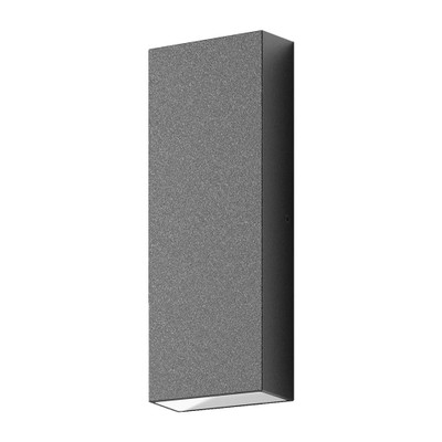 Edge Dark Grey Prism Outdoor Up Down Wall Light