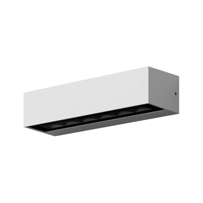 Dash White Rectangular LED Wall Light