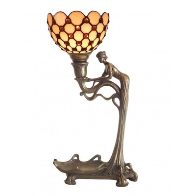 Mystical Lady Art Deco Lamp