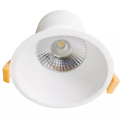 Class II Matt White 10W Tricolour LED Recessed Downlight