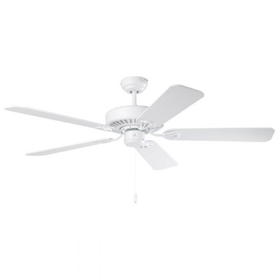 Waikiki 52-Inch White AC Ceiling Fan
