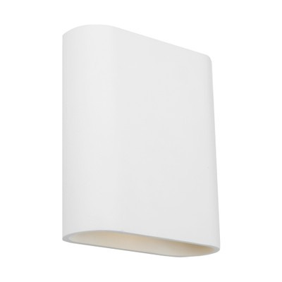 Bowen White Exterior Wall Light