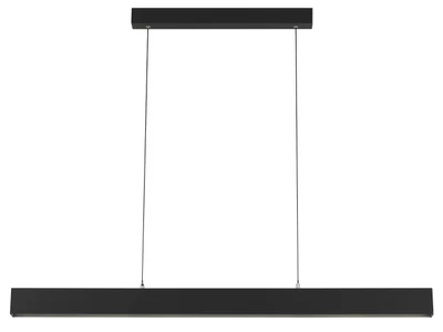 Java Black Linear Bar Pendant Light