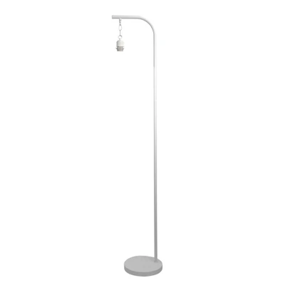 Jessica White Modern Floor Lamp Base