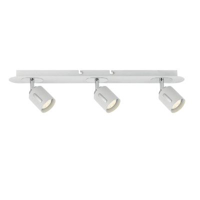 Beryl 3 Light White Bar Spotlight