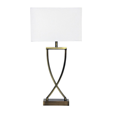 Chia Antique Brass Modern Table Lamp