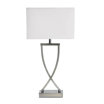 Chia Chrome Modern Table Lamp