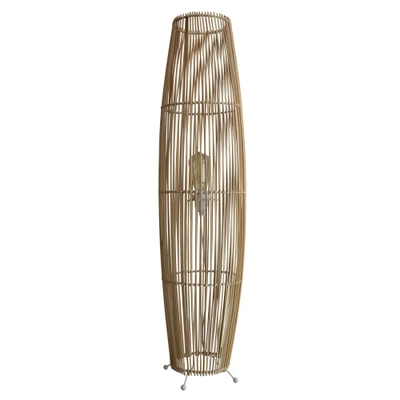 Materna Handwoven Rattan Floor Lamp
