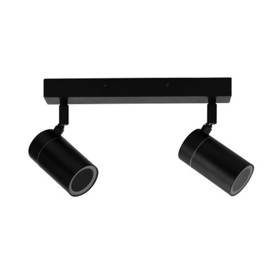 Zena 2 Light Black Spotlight