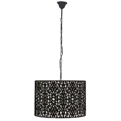 Vestia Laser Cut Black Pendant Light