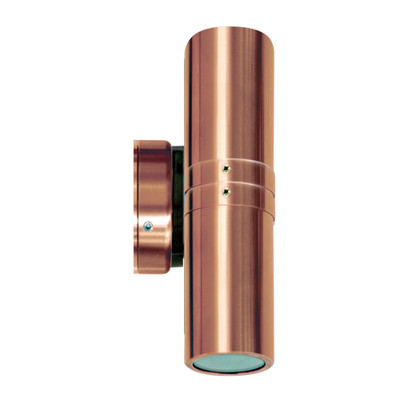 Bondi 12V Solid Copper Fixed Up and Down Wall Light