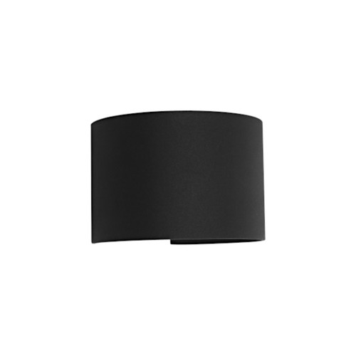 Coolum Black Exterior LED Wall Light