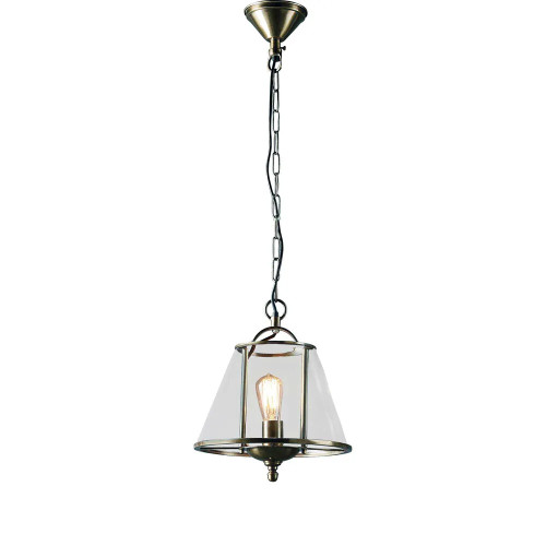 Connor Tree Antique Silver Glass Pendant Light