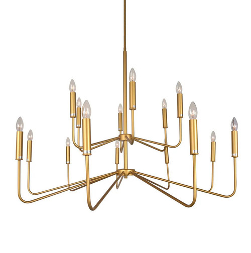 Wilkes Multilight Gold Pendant Chandelier