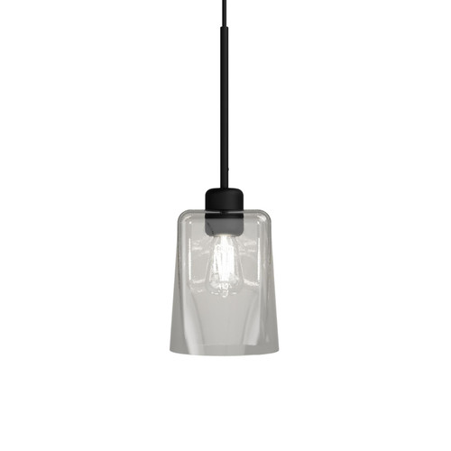 Parlour Lite Round & Square Glass Black Pendant Light