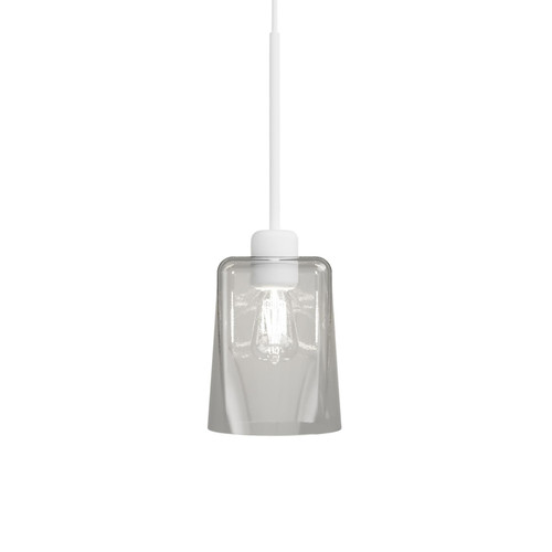 Parlour Lite Round & Square Glass White Pendant Light