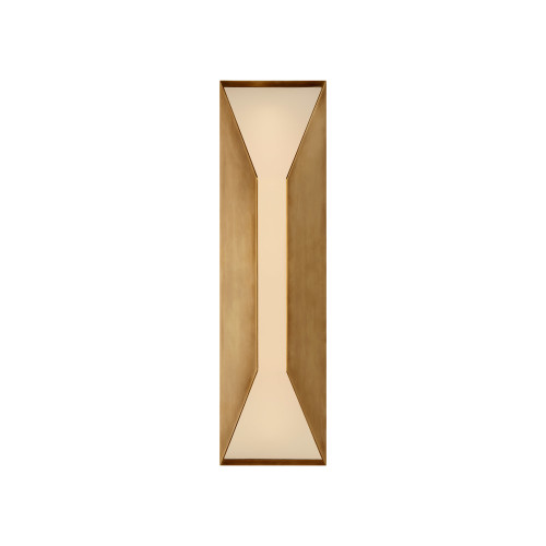 Stretto Brass Box Wall Sconce