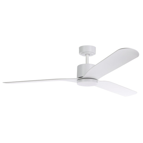 Iluka White DC Ceiling Fan with Light