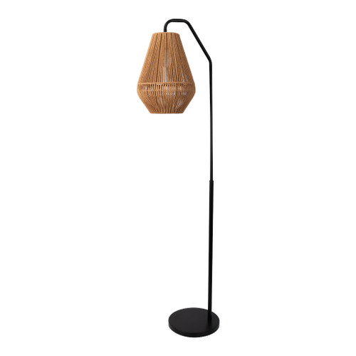 Carter Natural Paper Rope Floor Lamp