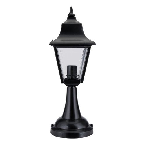 Paris Black Lantern Pillar Light