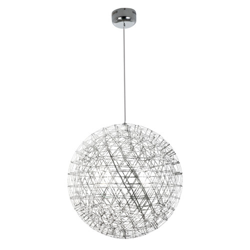 Fireworks Round Chrome Suspension Light