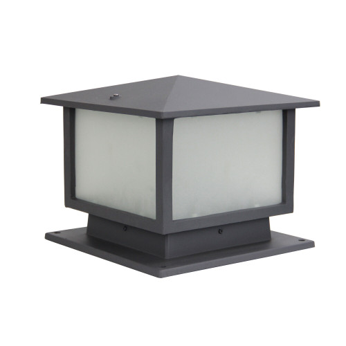 Kris Graphite Outdoor Pillar Light