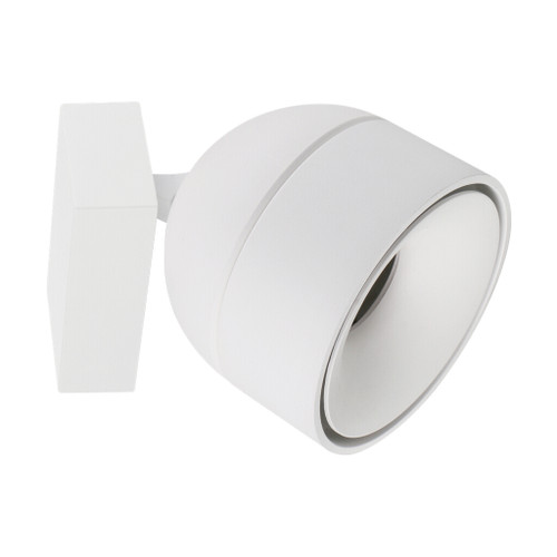 Moon White Modern Tube Wall Light