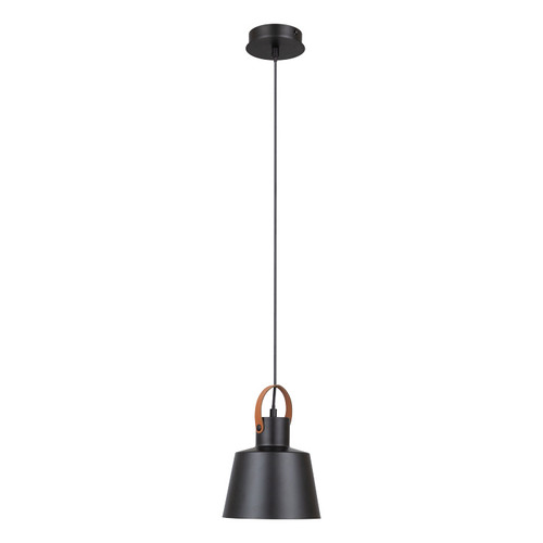 Strap Matt Black Feature Pendant Light