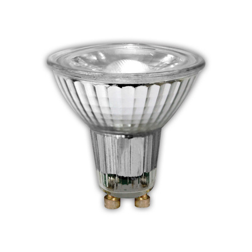 7W Full Glass Dimmable Cool Daylight GU10 COB LED Bulb