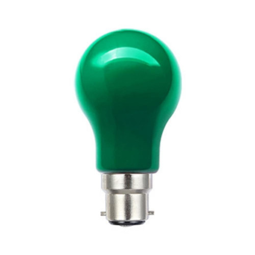 3W GLS Green Glass Indoor Festoon B22 LED Bulb