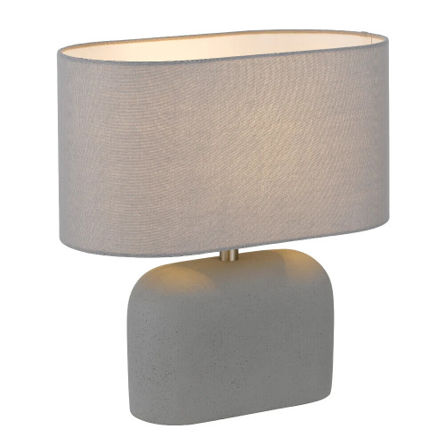 Regalado Grey Concrete Table Lamp