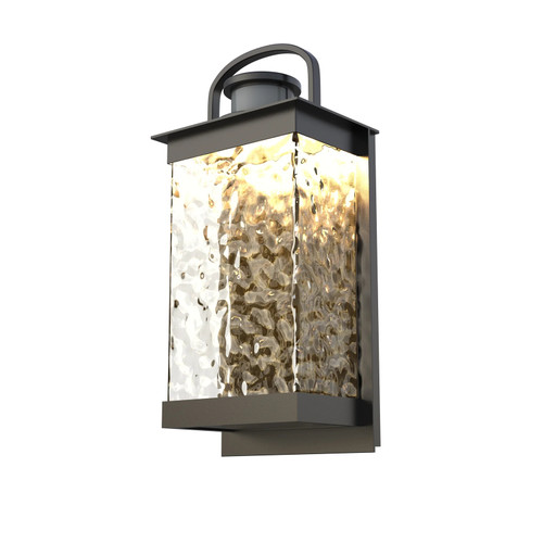 Arnie Matt Black Crystal Wall Light with Motion Sensor