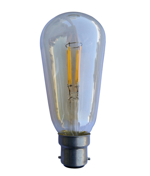 4W ST57 Filament Warm White B22 LED Bulb