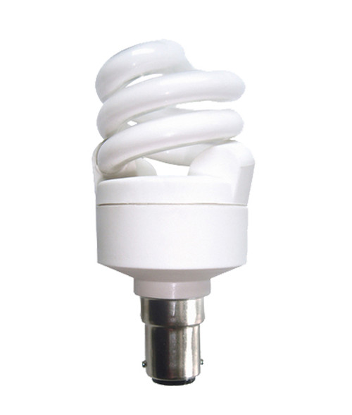 11W T2 Spiral Daylight B15 Energy-Saving CFL Bulb